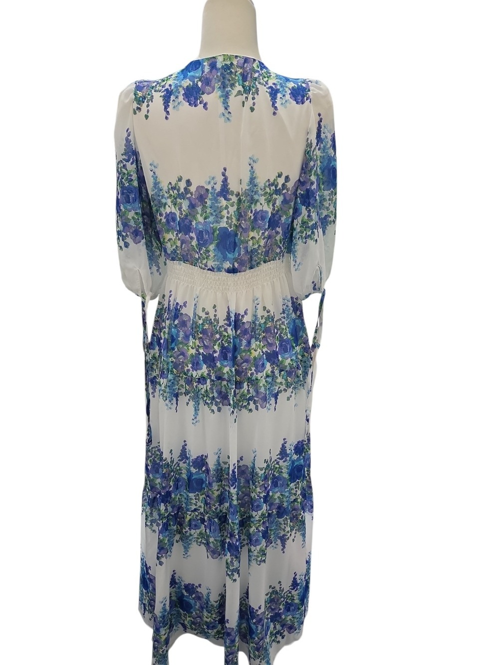 Taylor Summer Floral NwT Flowy Boho Dress 8 - Picture 9 of 13